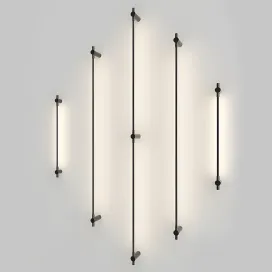 Juniper thin single double wall lamps